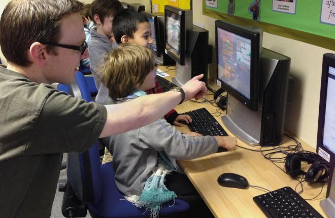 Nesta Innovation Lab's Code Club programme Code Club, a network of after school coding clubs for children aged nine to 11 run by volunteers